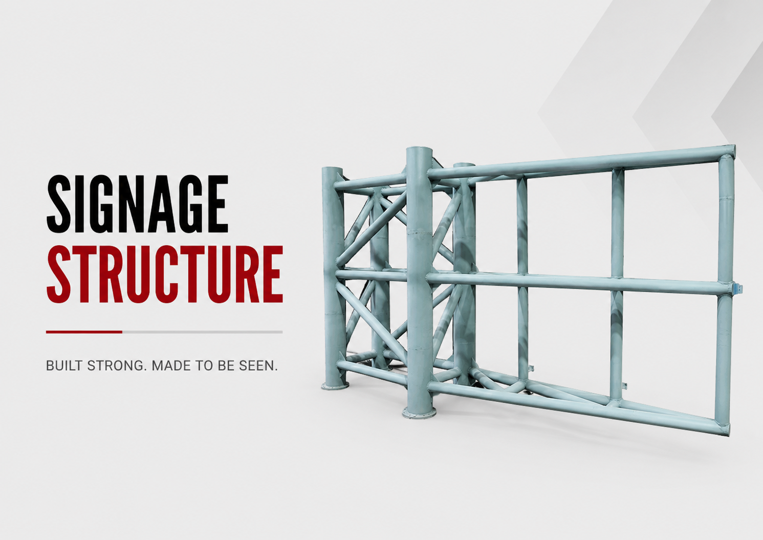 Signage Support Structure
